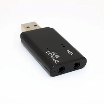 3.5 mm AUX Bendraašius TX11-C Bluetooth 5.0 + EDR Garso Siųstuvas Paramos 3.5 mm AUX Bendraašius USBC