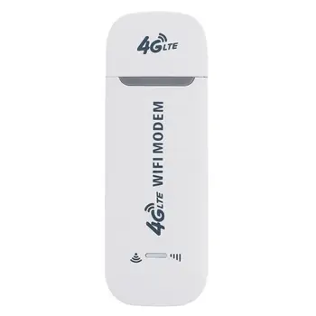 4G LTE USB Wifi Modemas 3g 4g Usb Dongle Automobilių Wifi Router 4g Lte Dongle Tinklo Adapteris Su Sim Kortelės Lizdą Parama B1 B3 Dažnis