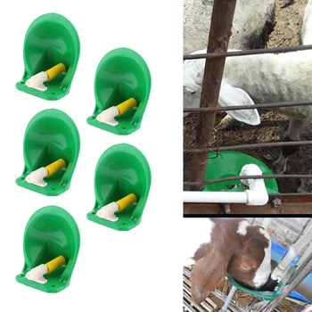 5 vnt Plastiko Automatinė Waterer Arklių, Karvių, Ožkų ir Kitų Gyvų Akcijų Tinka 20mm Vamzdis