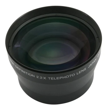 58mm 2x Didinimas Telekonverteris Artinimo Objektyvas Canon NIKON Sony 