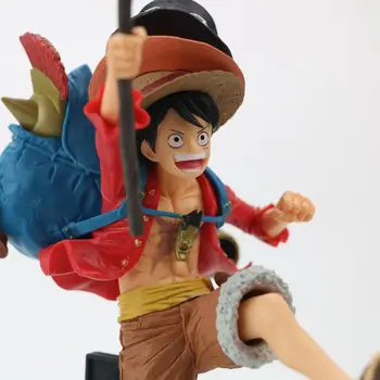 Bandai Anime One Piece Beždžionė D Luffy Portgas D Ace Sabo Veikia Kuprinė Ver. Veiksmų Skaičius, Modelis Statula Kolekcines Vaikams, Žaislai