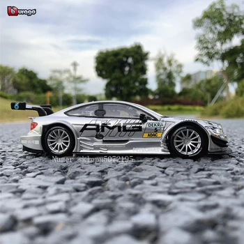 Bburago 1:32 Mercedes-Benz AMG Ralio No. 5 Sidabro WRC ralio automobilio modelis, Modeliavimas Lydinio Automobilio Modelį Rinkti dovanas žaislas