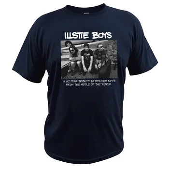 Beastie Boys Marškinėliai Amerikos Hip-Hop Grupės Marškinėlius Paprasta Mados Dizaino Trumpas Rankovės Įgulos Kaklo Pagrindinis T-shirt