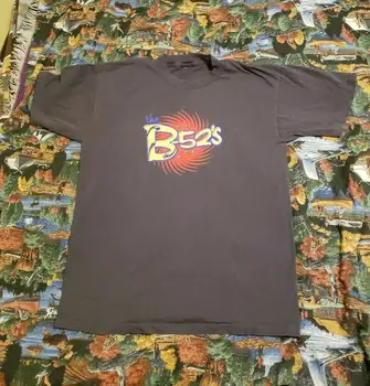 Derliaus 2000 B 52S Kelionių Marškinėliai L Milžinišką B52S Naujosios Bangos Post Punk Pop Art