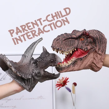 Dinozaurų Plastikinės Lėlės, žaislai, Minkšti, Vinilo, PVC Gyvūnų Skaičius Žaislai Vaikams Juros periodo Pasaulio