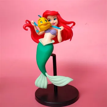 Disney Alice snieguolė Princesė Arielis Veiksmų Skaičiai 10-22cm Disney Princess Statulėlės Žaislai PVC Modelis Vaikams, Dovanos, Žaislai