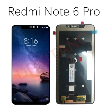 DRKITANO Rodyti Xiaomi Redmi 6 Pastaba Pro LCD Ekranas Redmi 6A Touch Ekranas Xiaomi Redmi 6 Pro 