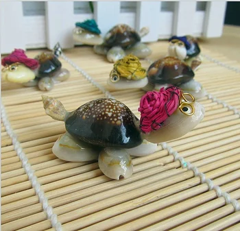 HappyKiss 200pc/1lot Filipinai importuojamų gamtinių myli shell amatų akinius nedidelis vėžlys kūrybos dovanos maži gyvūnai