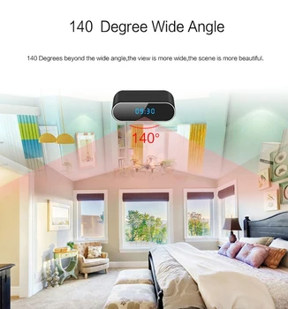 HD 1080P Laikrodis Wi-fi IP Kamera namų apsaugos Kamera P2P Naktinio Matymo Signalizacijos Judesio Nuotolinio Protingas VAIZDO Stebėjimo Kamerą