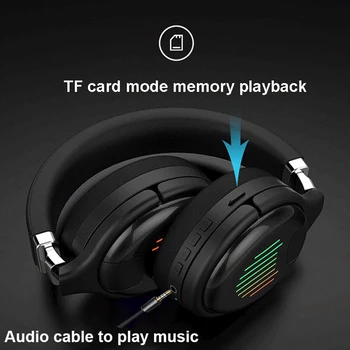 HIFI stereo ausinės Bluetooth, Belaidės Ausinės, laisvų Rankų įranga, Sulankstomas Sporto Ausinių Mikrofonas laisvų rankų įranga FM ir parama SD kortelė