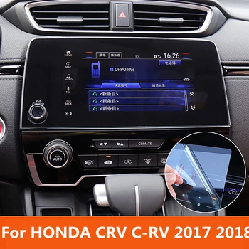 HONDA CRV C-RV 2017 2018 Automobilių stilius Navigacijos Grūdintas Stiklas Screen Protector Plieno Portective apdailos Auto Priedai