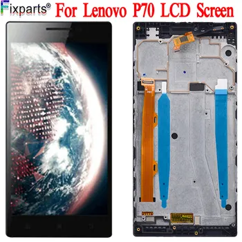 Išbandyta Lenovo P70 LCD Ekranas Jutiklinis Ekranas skaitmeninis keitiklis Asamblėjos P70-A P70-T Pakeitimas+Įrankiai 5.0