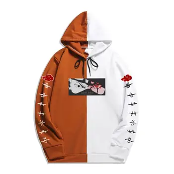 Japonija Naruto Hatake Kakashi Spausdinti Vyrų Hoodies Palaidinės Hoodie Kratinys Plonas Drabužių, Hip-Hop Streetwear Gobtuvu Megztinis