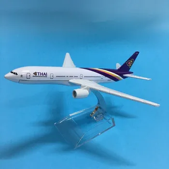 JASON TUTU 16cm Plokštumos Modelio Lėktuvo Modelį, Taju,,,, Boeing 777 Orlaiviai Modelis Diecast Metal Lėktuvų 1:400 Plokštumos Žaislą Dovanų
