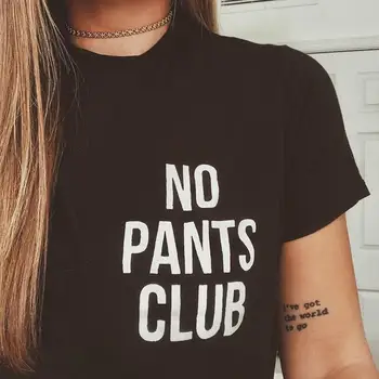 Jokių kelnių kišenėje, print t shirt unisex juokinga grynos medvilnės grunge tumblr estetinės camisetas hipster šūkis tees derliaus citata viršūnės