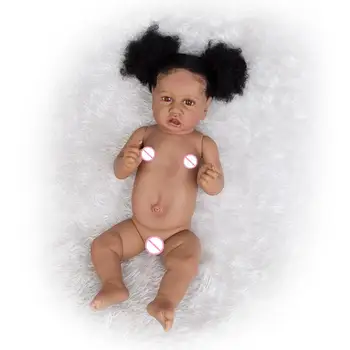 KEIUMI 57 CM Reborn Baby Lėlės Visą Silikono Kūno Gyvas Reborn Baby Doll, Puikios Kokybės Kūdikio Vaikas Gimtadienio proga