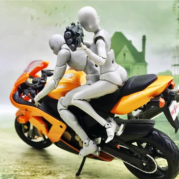 KŪNO KUN KŪNO CHAN Anime Archetipas Jis Ji Motociklas Ferito Figma Kilnojamojo PVC Veiksmų Skaičius, Žaislai Vaikams, Kolekcines Modelis