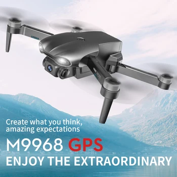 M9968 rc Drone 5G WIFI GPS 6k HD Mini Kamera Profesional 1200 metrų Atstumu FPV Tranai Dron brushless variklio VS EX5 SG108 E520S