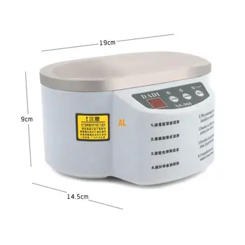 Mini Ultragarsinis Švaresnis Vonioje Cleanning Papuošalų, Laikrodžių Stiklai plokštės IC 30W/50W 220V arba 110V