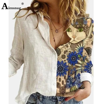 Moterų Mados Viršūnes Single-Breasted Kratinys Boho Gėlių Spausdinti Marškinėliai 2020 Metų Vasaros Atsitiktinis Laisvalaikio blusas marškinėliai femininas elegantiškas