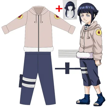Naruto Hinata Hyuga Helovyno Cosplay Kostiumų Filmo Paskutinį Halloween kostiumai Anime Naruto Cosplay apranga ping