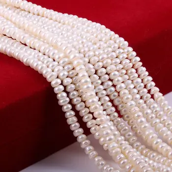 Natūralūs gėlavandenių perlų karoliukai papuošalai priėmimo prarasti perlas 