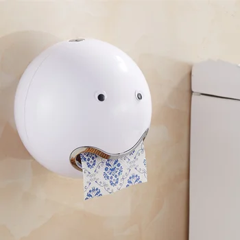 Naujas mielas plastiko Tualetinio Popieriaus Laikiklį audinių langelį popieriniu rankšluosčiu talpinimo tualeto ritinėlio laikiklis dėklas vonios kambario Aksesuarai