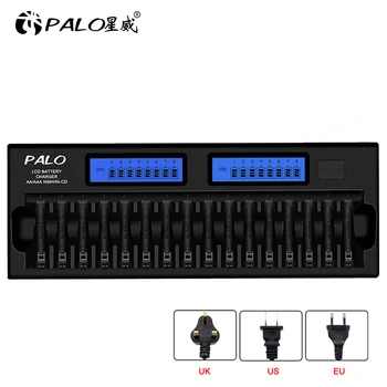 PALO 4-48 laiko tarpsnių AA AAA baterijų įkroviklis smart greitai įkrovikliai 1.2 V AA AAA 2A 3A ni-mh ni-mh baterijos