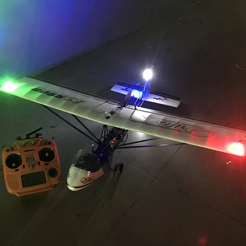 Pažangi Navigacijos LED Šviesos V1 Raudona Žalia Balta Mėlyna Bevielio Fiksuoto Sparno FPV Lenktynių Drone Quadcopter