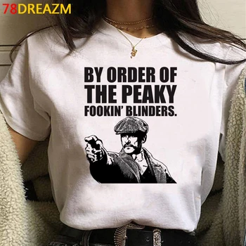 Peaky Laukai, t-shirt vyrai grunge estetinės 2020 t-shirt kawaii