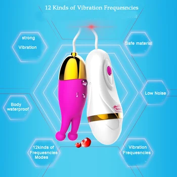 Silikono Sekso Kiaušinių belaidis vibratorius moterims G Spot Vibratorius, skirtas Moterims, sekso parduotuvė Makšties Klitorio Massager Fantazijos Šuolis Kiaušinių