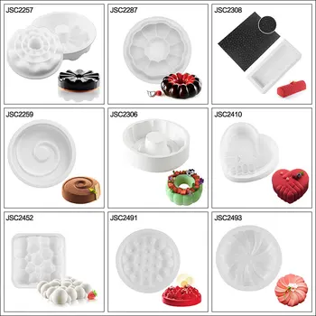 Silikono Torto įrankius, Pelėsių Tortas Dekoravimo Priemonė Putėsiai Desertas Silikono Formos Kepimo Formos Tortas Dekoravimo Priemonė 3D Kepimo Skardą