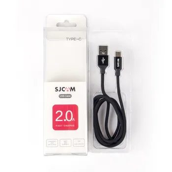 SJCAM USB C Tipo Kabelis Greito Įkrovimo 2A USB C Kabelis Duomenų Kabelis Įkrovimo Kabelis SJ8 Pro/Plus/Oro SJ9 Strike/Max Veiksmo Kameros