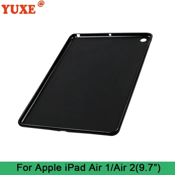Tablet Case For iPad Oro 1 2 9.7 colių A1474 A1475 A1566 A1567 Padengti Fundas Silikono anti-drop Atgal Atvejais ipad oro 1 2 9.7