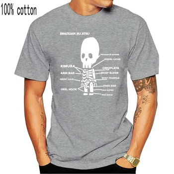 Vyrų marškinėliai Anatomija Bjj Droselis Pateikimo juokinga t-shirt suvenyrinius marškinėlius moterims