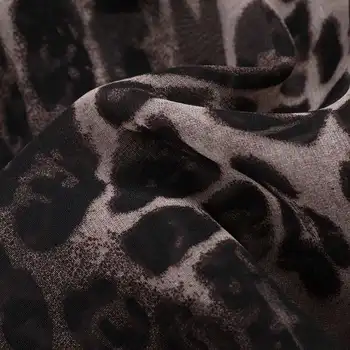 ZANZEA Moterų Suknelė 2021 M. Vasarą Ponios Off Peties, Leopardas spausdinimui Ilgai Vestidos Bohemijos Paplūdimio Sarafans Sundress Plius Dydžio Drabužius