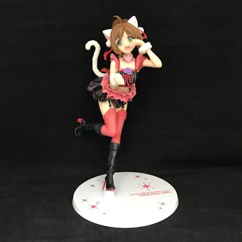 Į Idolm@ster Miku Maekawa PVC Veiksmų Skaičius, Anime Seksuali Mergina Paveikslas Modelis, Žaislai Collectione Lėlės Dovana
